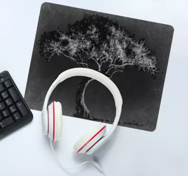 Artistic tree silhouette original musmatta - Tenstickers