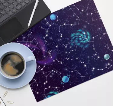Astronomi originalmusmatta - Tenstickers
