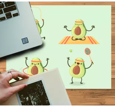 Avocado gym original musmatta - Tenstickers