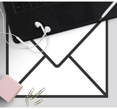 Envelope outline original musmatta - Tenstickers