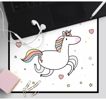 Flygande unicorn originalmousepad - Tenstickers