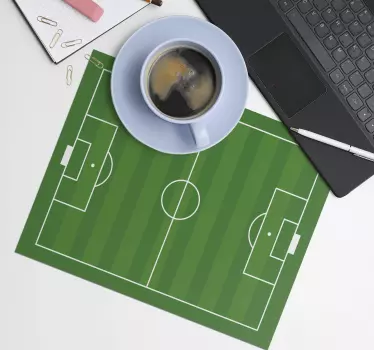 Fotbollsplan originalmusmatta - Tenstickers