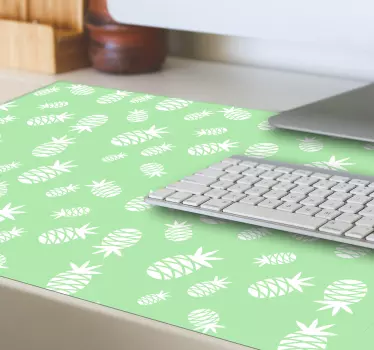 Gröna ananas originalmusmatta - Tenstickers