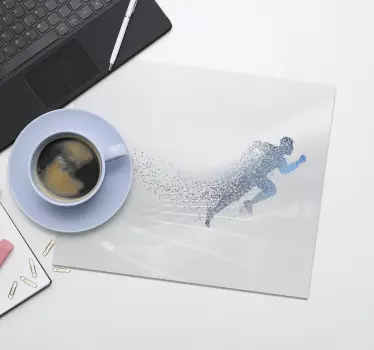 Kör abstrakt tematisk musmatta - Tenstickers