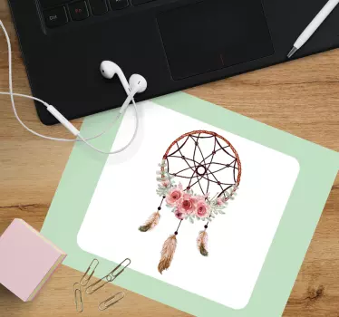 Original musmatta drömfångare blommor dekoration - Tenstickers