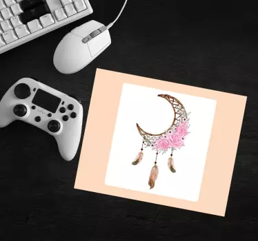 Original musmatta drömfångare blomsterelement - Tenstickers