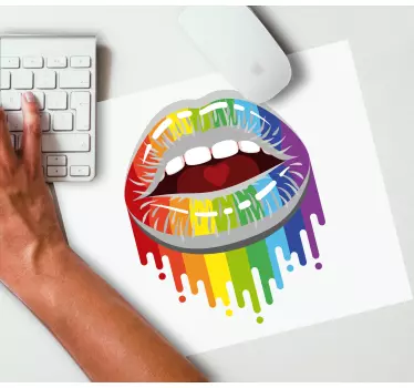 Original musmatta färgglad läppdripp - Tenstickers
