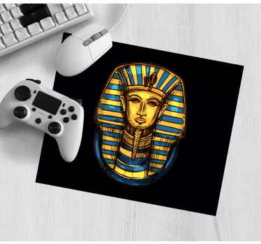 Original musmatta for forhistorisk egyptisk farao - Tenstickers