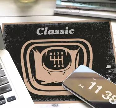 Original musmatta klassisk växelspak - Tenstickers