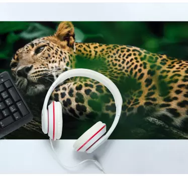 Original musmatta leopard ligger bekvämt - Tenstickers