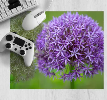 Original musmatta lila blomsterkula - Tenstickers