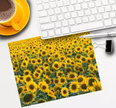 Original musmatta livlig solrosäng - Tenstickers