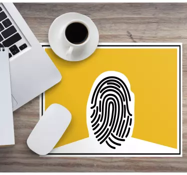 Original musmatta med unik fingeravtrycksform - Tenstickers
