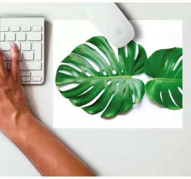 Original musmatta monstera blad elegans - Tenstickers