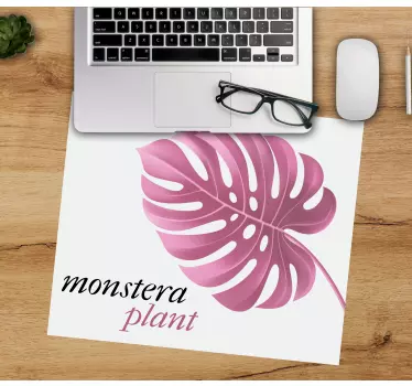 Original musmatta monstera blad framhävning - Tenstickers