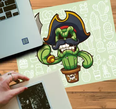 Original musmatta pirat kaktus karaktär - Tenstickers