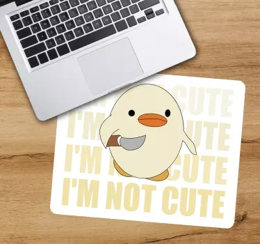 Original musmatta söt anka karaktär - Tenstickers