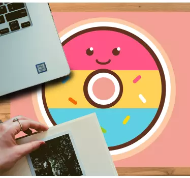 Original musmatta söt donutkaraktär - Tenstickers