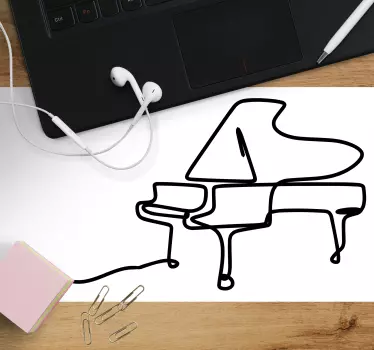 Original musmatta stiliserat flyglar - Tenstickers