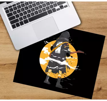Rockstar illustration originalmusmatta - Tenstickers