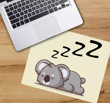 Sova original mousepad för tecknad koala - Tenstickers