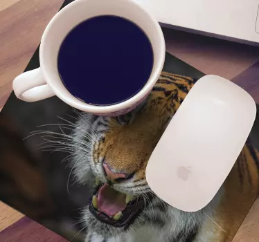 Tigerfoto originalmusmatta - Tenstickers