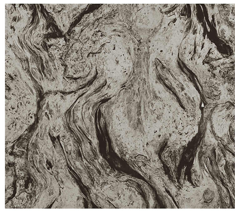 Mörk marmorstruktur Rullgardin badrum - Tenstickers