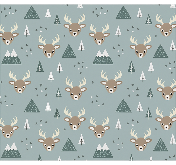 Nordisk kära design Rrullgardin barn - Tenstickers