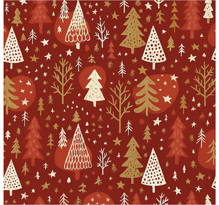 Gröna festliga ikoner Rullgardin vardagsrum - Tenstickers