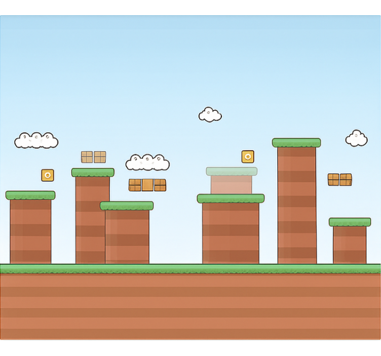 Kraftuppbyggda spelblock Rullgardin nörd - Tenstickers