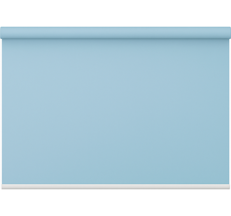 Himmelsblå färg Rullgardin tonåringar - Tenstickers