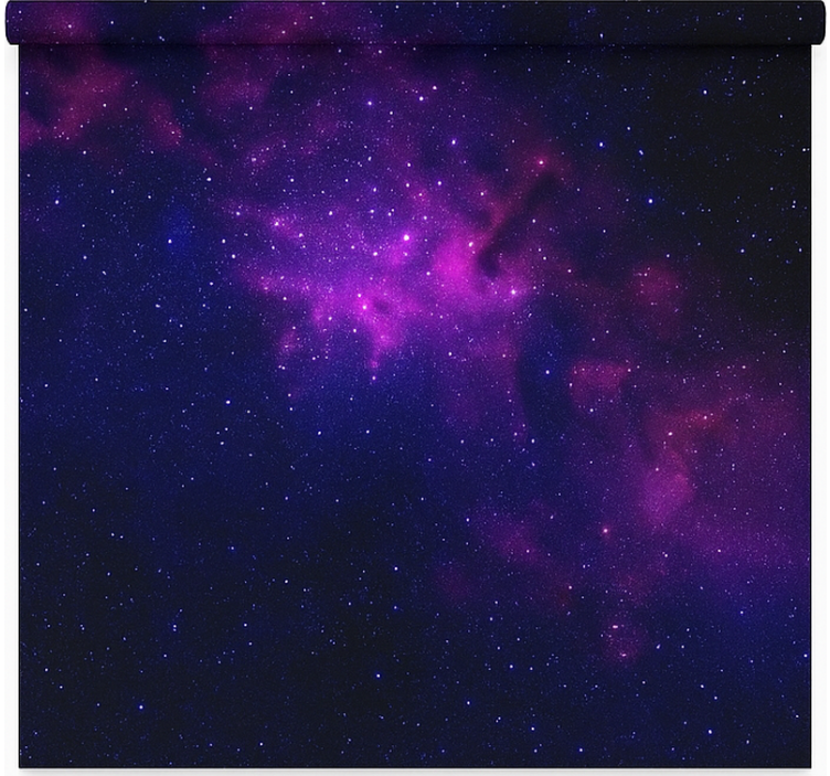 Lila galaxstjärna Rullgardin tonåringar - Tenstickers