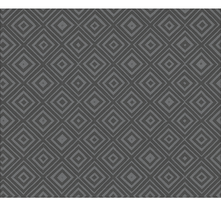 Grå diamant geometrisk Rullgardin tonåringar - Tenstickers