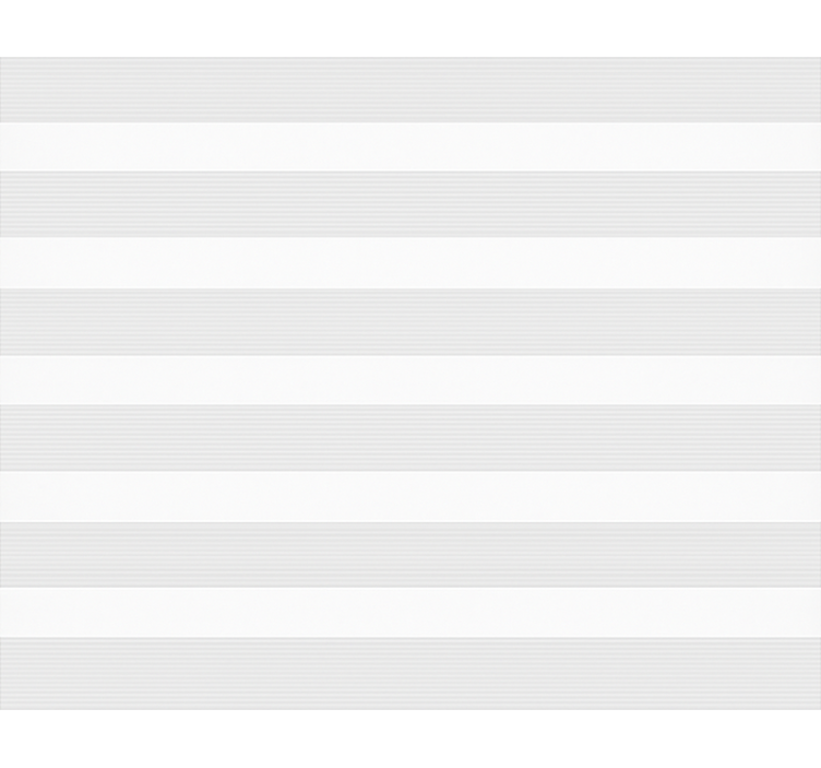 Ogenomskinlig vit effekt Rullgardin matsal - Tenstickers