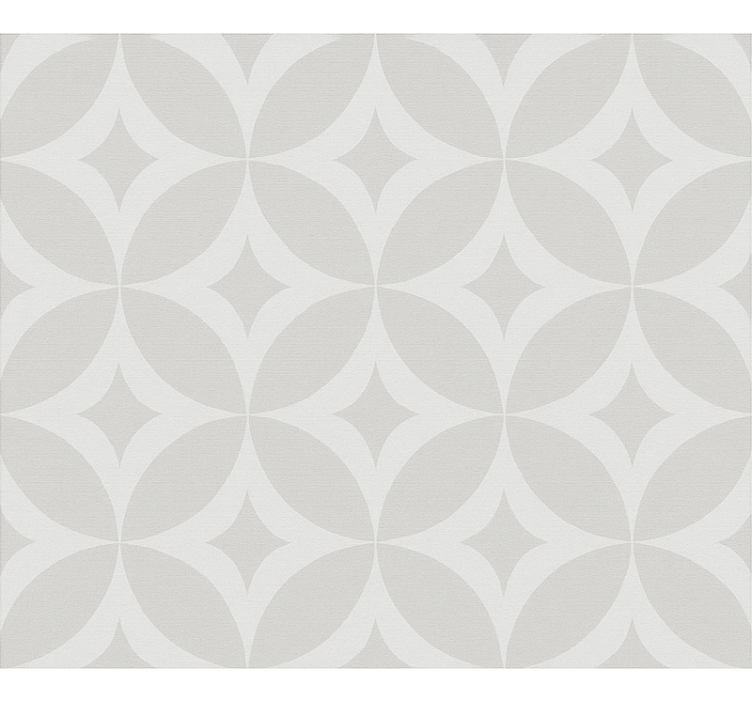 Geometriskt diamantmönster Rullgardiner för matsalen - Tenstickers