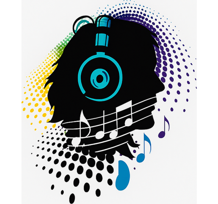 Musikhuvud Rullgardin tonåringar - Tenstickers