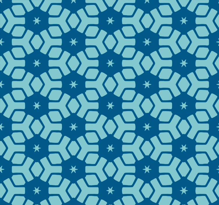 Rullgardin badrum geometrisk badstämning - Tenstickers