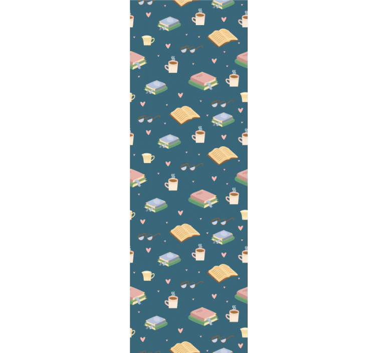 Rullgardin hemmakkontor mysigt läsmönster - Tenstickers