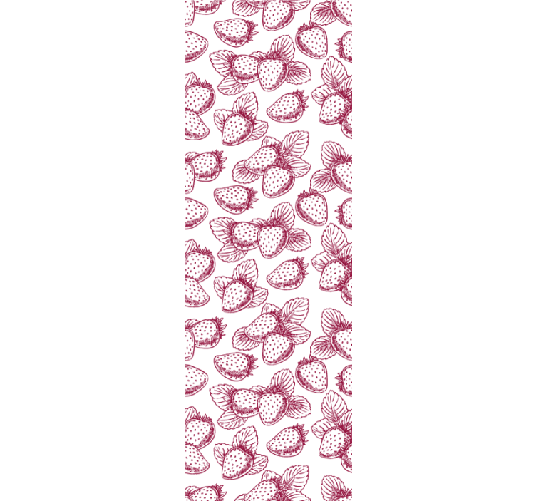Rullgardin kök jordgubbsskisser - Tenstickers