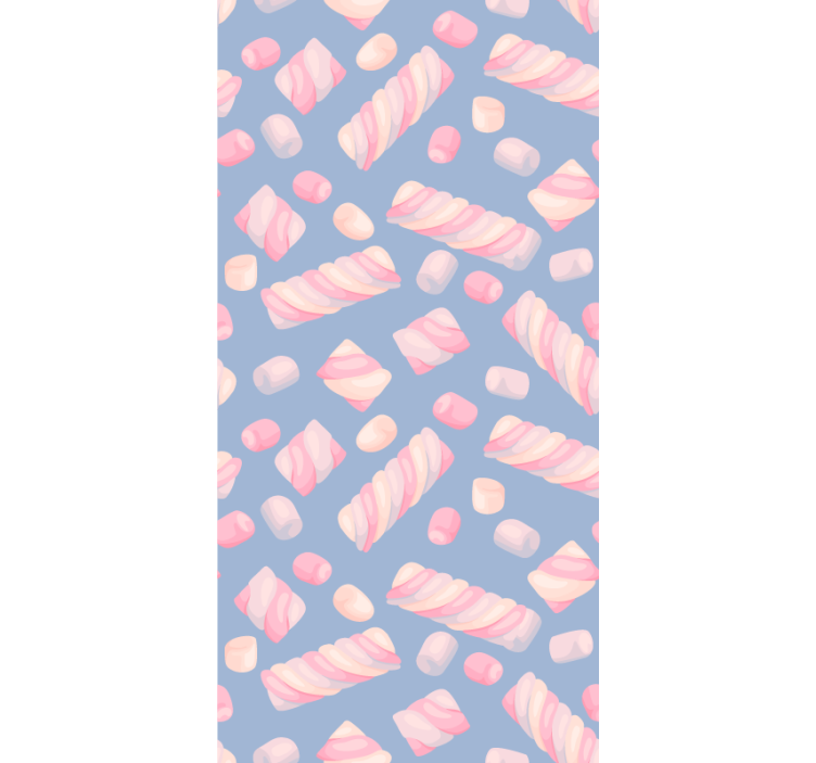 Rullgardin kök marshmallow - Tenstickers