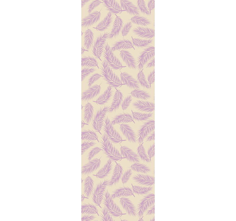 Rullgardin för matsal i rosa och beige tropisk stil - Tenstickers