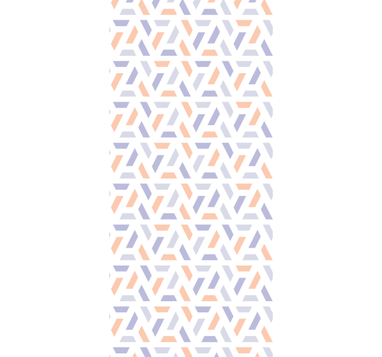 Rullgardin för matsal i nordisk stil geometriska linjer - Tenstickers