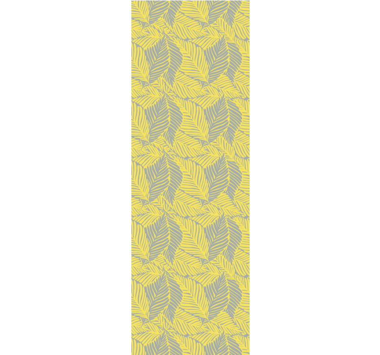 Rullgardin för matsal pantone tropiska blad - Tenstickers