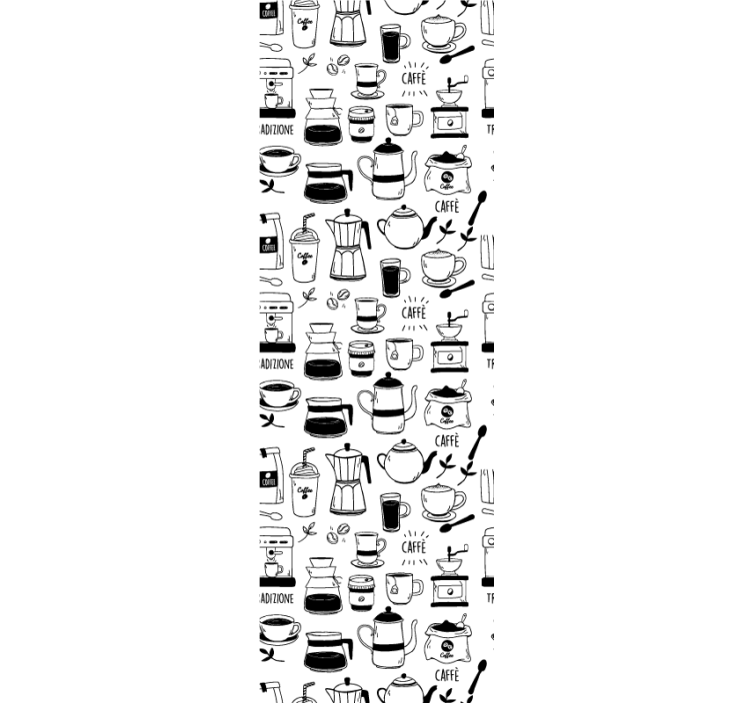 Rullgardin för matsal kaffetid - Tenstickers