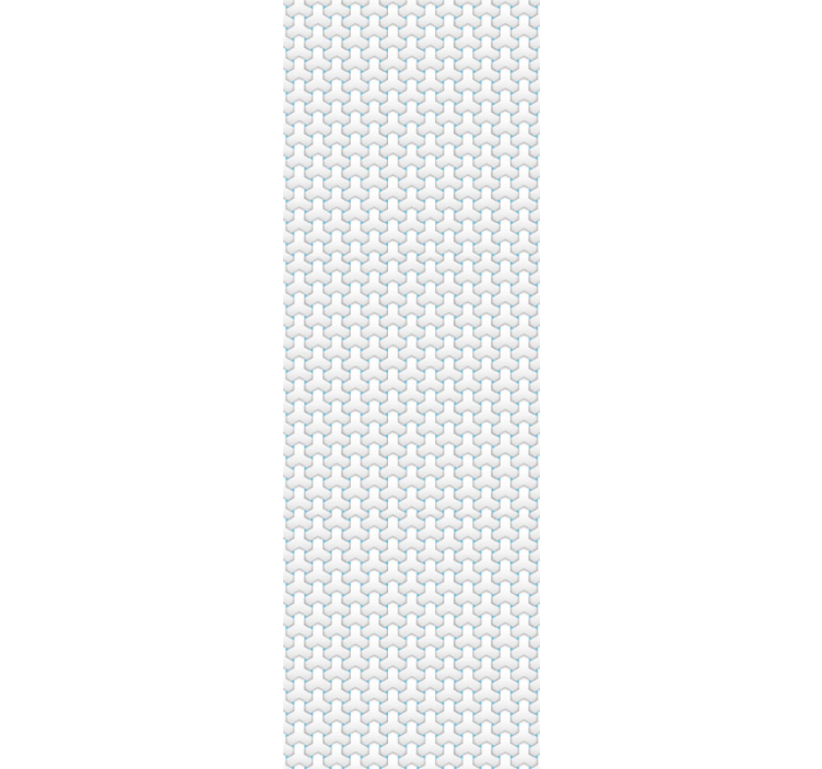 Vävd tyg rullgardin för matsal - Tenstickers