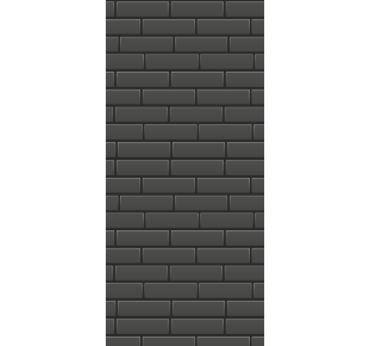 Rullgardin för matsal med betongblockmönster - Tenstickers