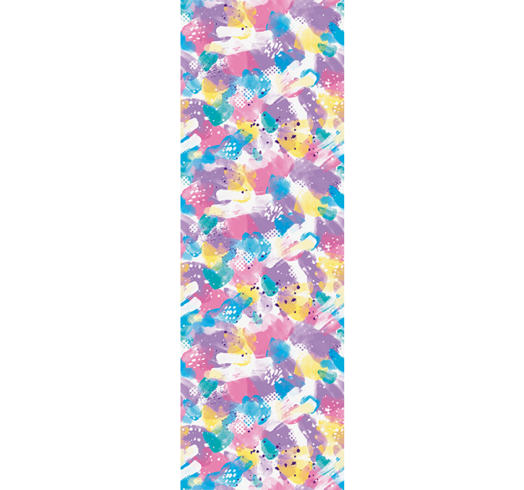 Rullgardin barn pastellfärger overflow - Tenstickers