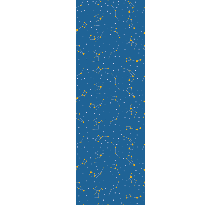 Rullgardin barn stjärnbilder på himlen grafik - Tenstickers