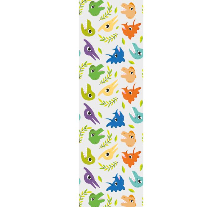 Rullgardin barn retro spel dinosaurer - Tenstickers