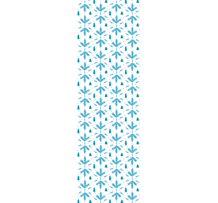 Rrullgardin barn nordisk stil säsonger blå - Tenstickers